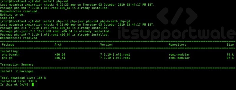install-php-modules-in-centos-8